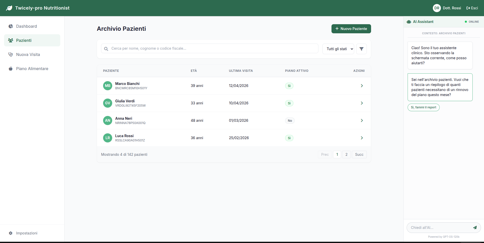 Archivio pazienti di Twicely-pro